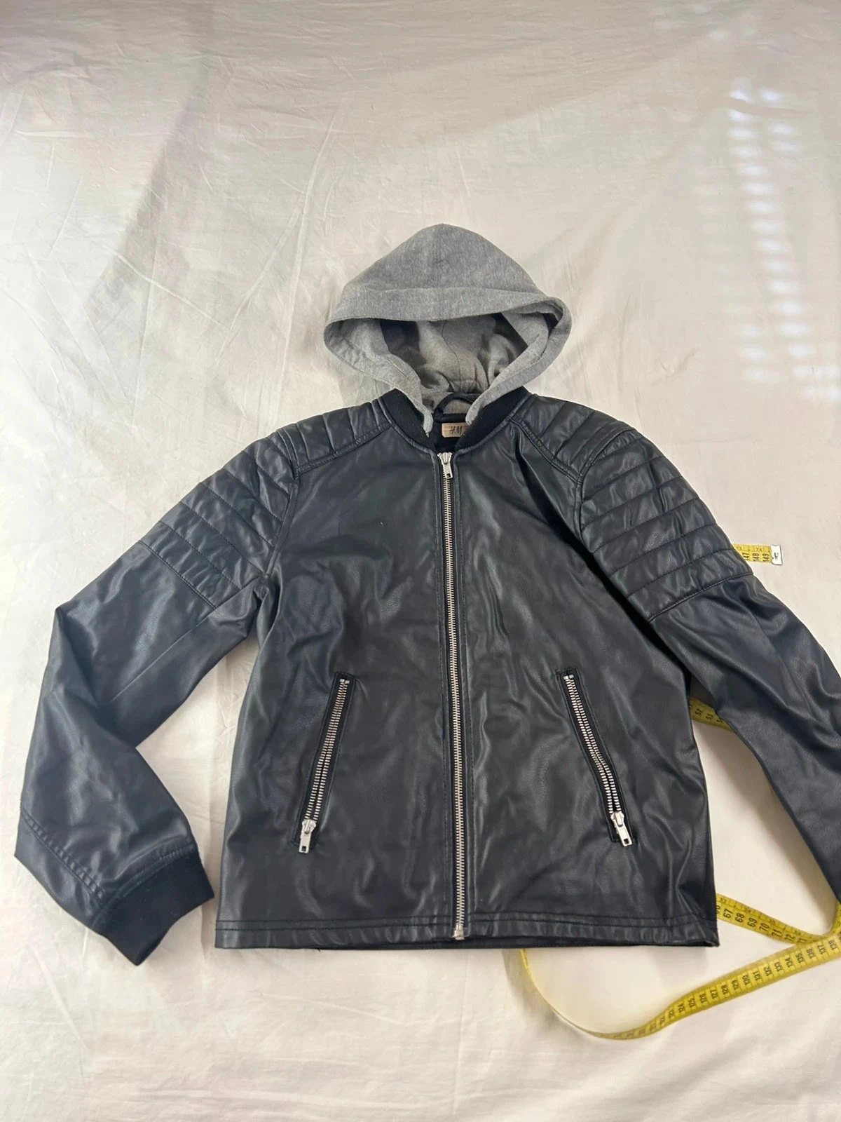 Gilet blouson noir h&m enfants
